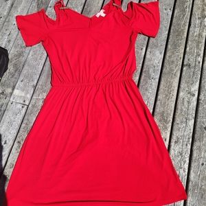 Michael by Michael Kors Size Large Red Dress